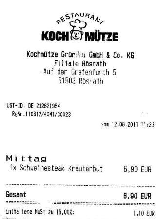 avam Hffner Kochmtze Restaurant